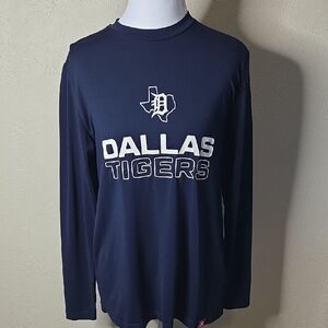 Marucci Dallas Tigers Super Soft Small Navy Long Sleeve Shirt